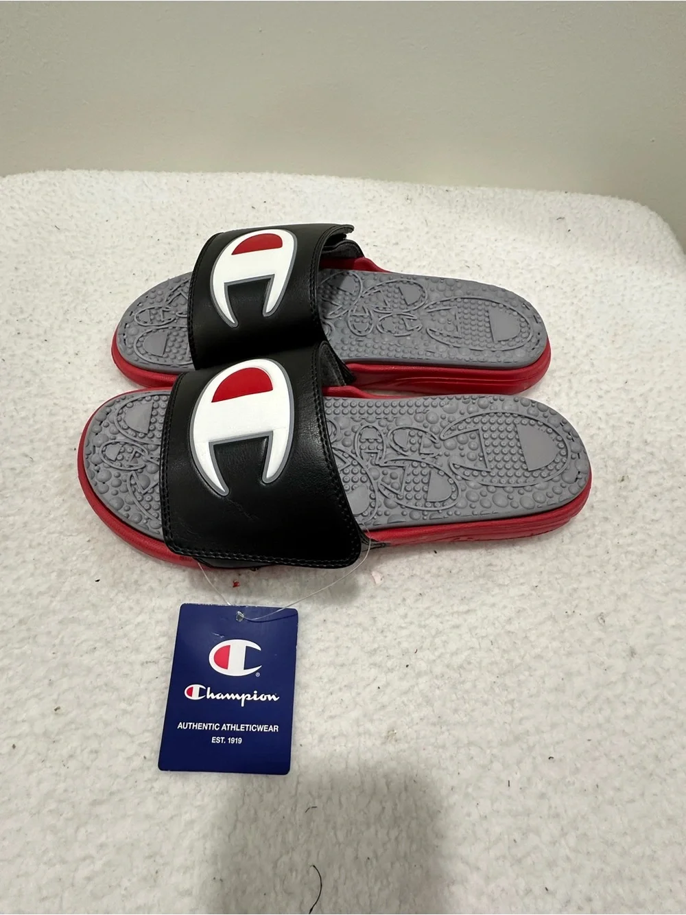 Champion grey cushioned